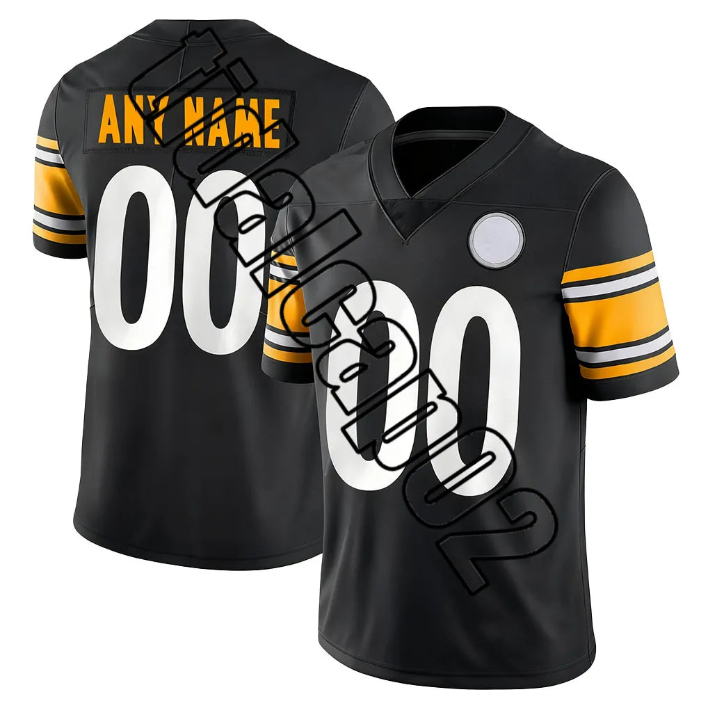 Pittsburghes SteelersS Jersey SteelersJersey 16 Drew Allar 17 Germie Bernard 71  - SitterJersey.com
