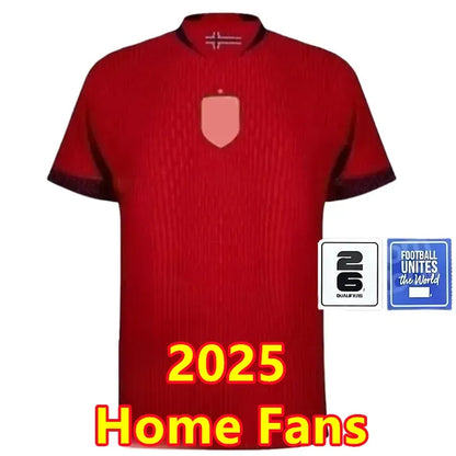 2025 2026 Norway World Cup Soccer Jerseys HAALAND Odegaard STRAND Sorloth BERG N - SitterJersey.com