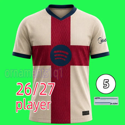 25 26 27 LAMINE YAMAL Lewandowski Soccer Jerseys Raphinha FERRAN 2025 2026 2027  - SitterJersey.com