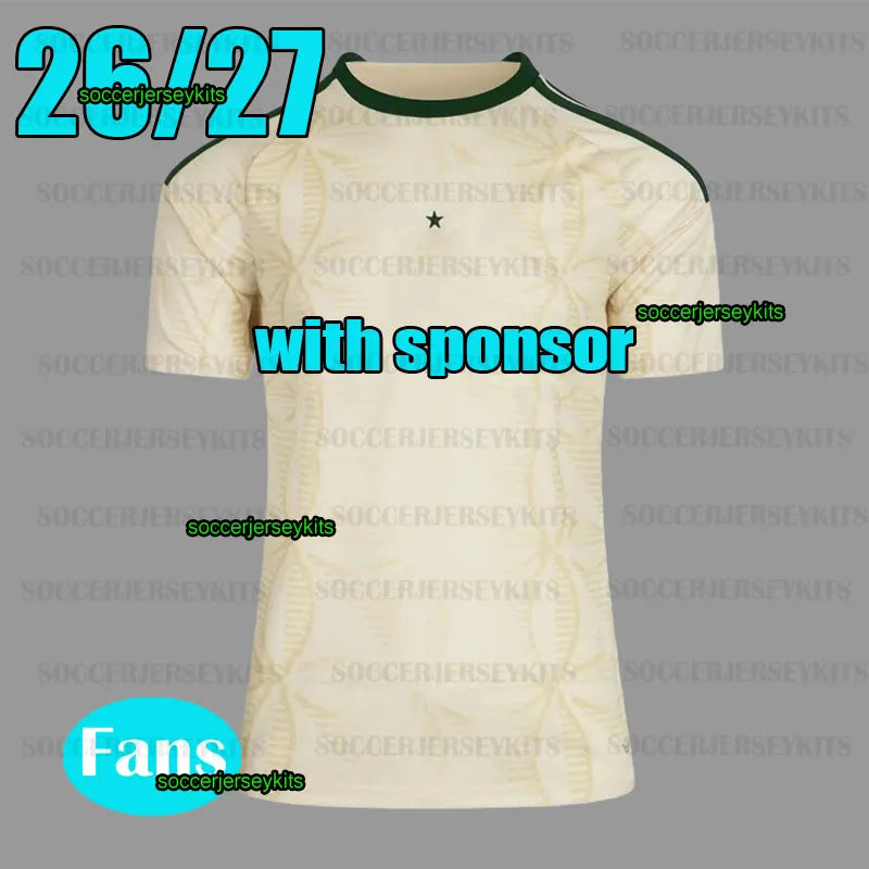 celticfc jersey 26 27 soccer jerseys celts jersey 2026 home green away yellow fo - SitterJersey.com