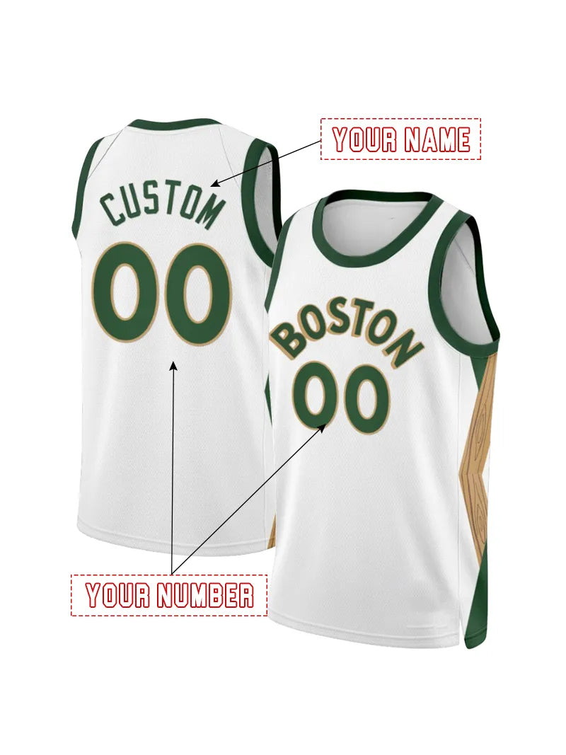 Personalized Custom Basketball Jersey Tatum Robinson George White Hauser Pritcha - SitterJersey.com
