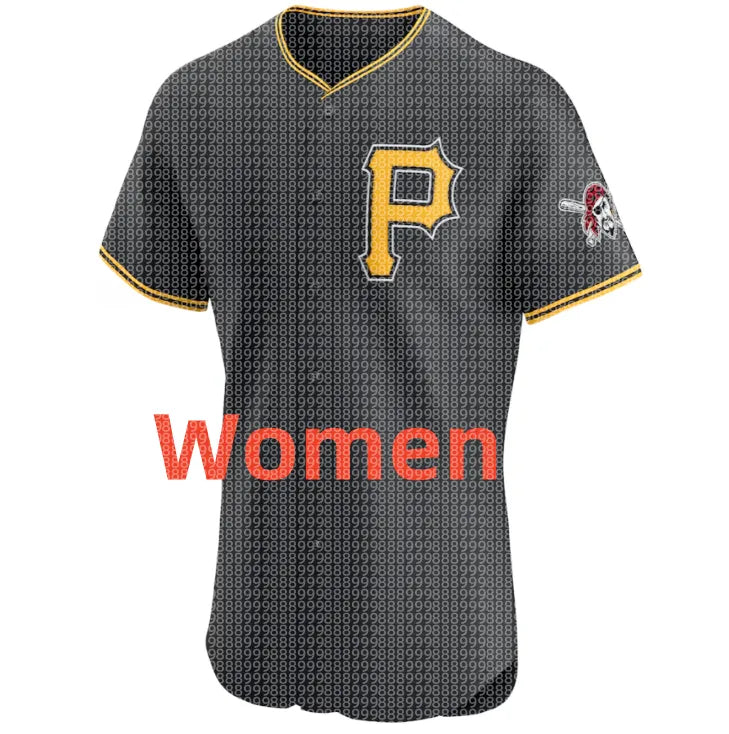 Men Pirates Baseball Jersey Willie Stargell Roberto Clemente Paul Skenes Endy Ro - SitterJersey.com
