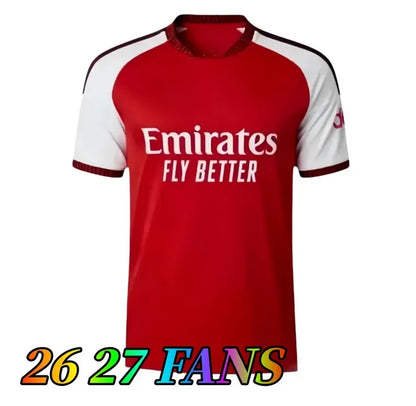 26 27 SMITH ROWE SAKA soccer jerseys Fans Player MARTINELLI TIERNEY 2025 2026 RI - SitterJersey.com