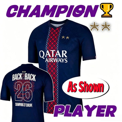 Psges jersey Soccer Jerseys DEMBELE HAKIMI 25 26 27 enfants 2026 football shirts - SitterJersey.com