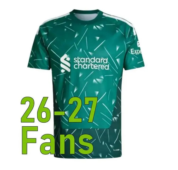 LFC 25 26 27 Liveropool Jersey ISAK WIRTZ EKITIKE M.SALAH VIRGIL Liveropool socc - SitterJersey.com