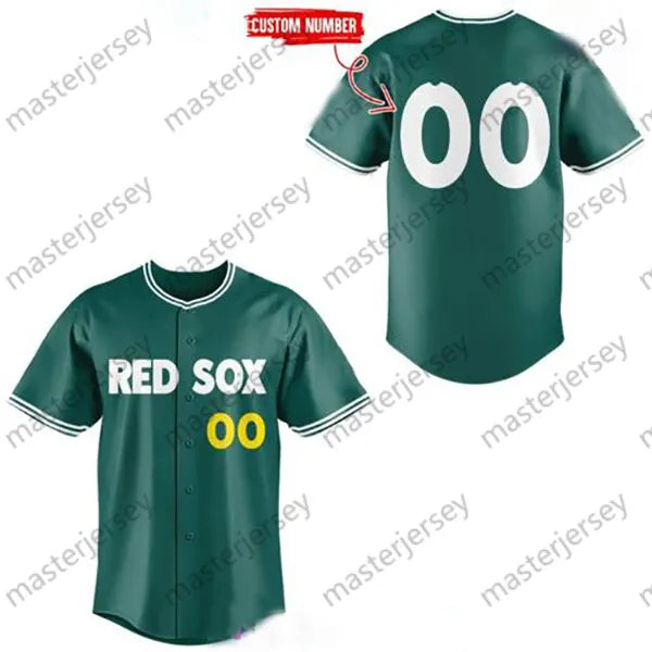 16 DURAN Baseball Jerseys ORTIZ YOSHIDA RAFAEL MASATAKA DEVERS JARREN Custom Men - SitterJersey.com