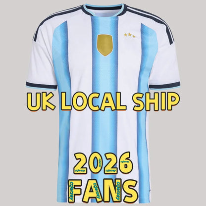UK local ArgentinaS World Cup soccer Jerseys 26 27 MARADONA J. ALVAREZ FC Men Ki - SitterJersey.com