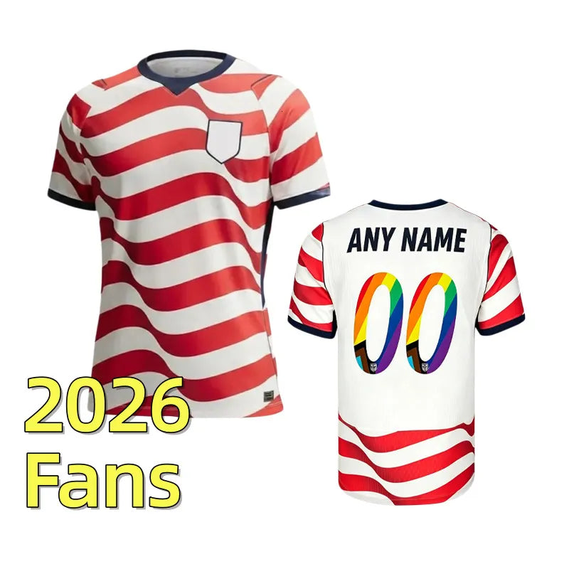 USAS United Soccer Jerseys 2026 PULISIC MCKENNIE REYNA ADAMS BALOGUN ROBINSON TI - SitterJersey.com