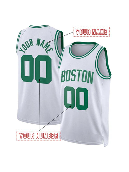 Personalized Custom Basketball Jersey Tatum Robinson George White Hauser Pritcha - SitterJersey.com