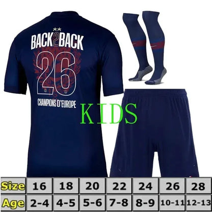 Maillot de foot Kvaratskhelia 2026 soccer jerseys 4th JOAO NEVES HAKIMI football - SitterJersey.com