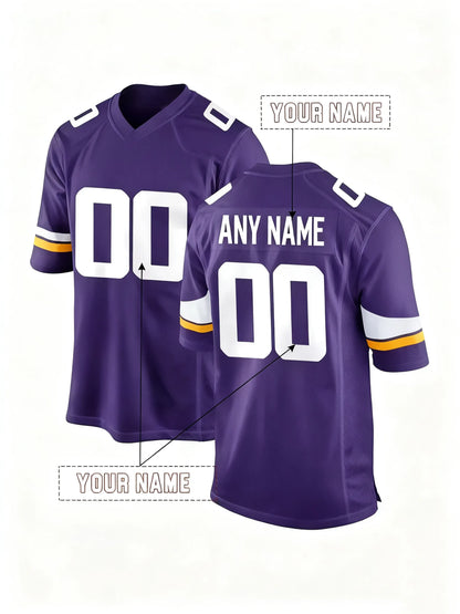 Mens/Youth Custom Football Jerseys 90 T.J. 2 Field Najee Russell George Joey Por - SitterJersey.com