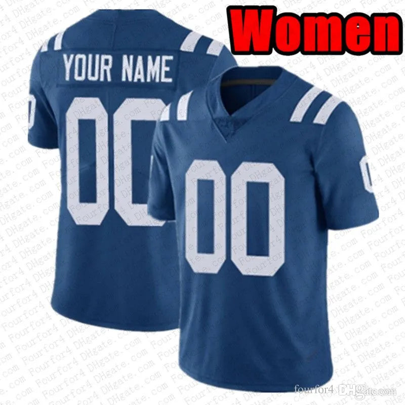 Tyler Warren Daniel Jones Football Jersey Jonathan Taylor Ahmad Sauce Gardner Ri - SitterJersey.com