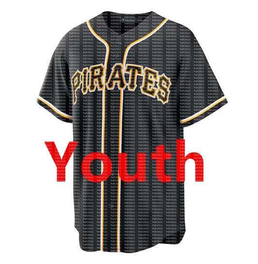 Men Pirates Baseball Jersey Willie Stargell Roberto Clemente Paul Skenes Endy Ro - SitterJersey.com