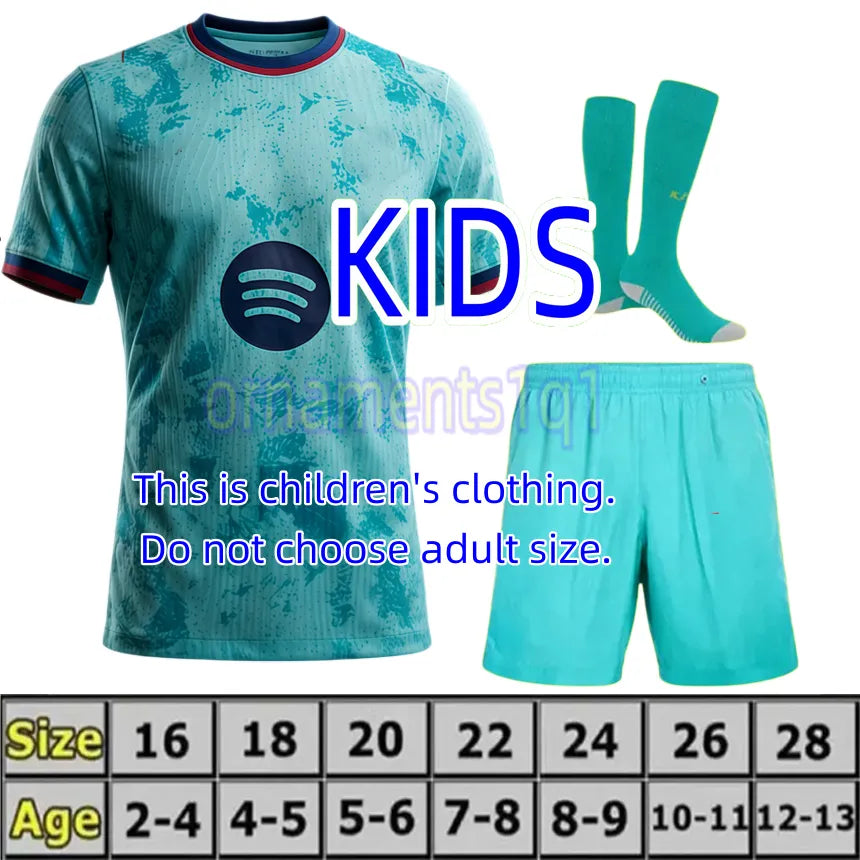 25 26 27 LAMINE YAMAL Lewandowski Soccer Jerseys Raphinha FERRAN 2025 2026 2027  - SitterJersey.com