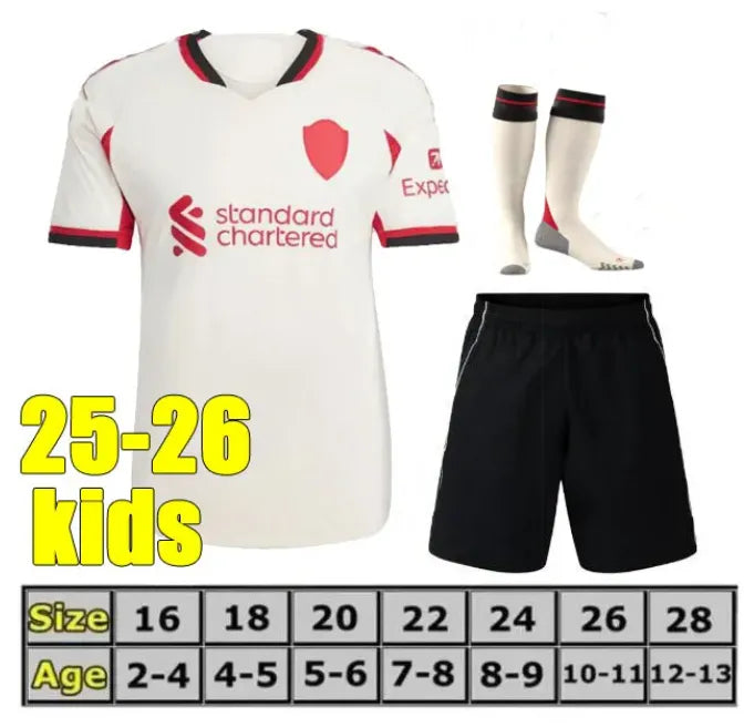 new 2026 liverpool ISAK DIOGO JOTA WIRTZ FRIMPONG KERKEZ MAC ALLISTER EKITIKE Sz - SitterJersey.com