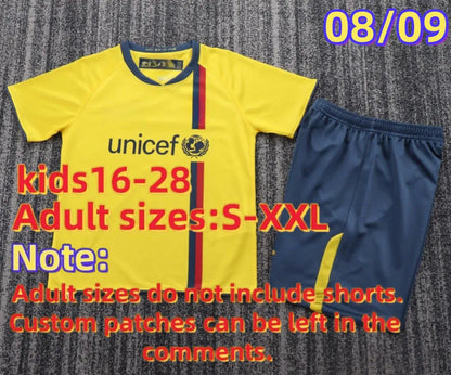 retro Barcelona jersey kids 92 95 98 99 03 04 15 16 17 RONALDINHO RIVALDO maillo - SitterJersey.com