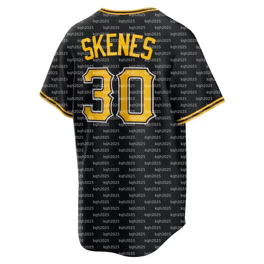 Men Pirates Baseball Jersey Willie Stargell Roberto Clemente Paul Skenes Endy Ro - SitterJersey.com