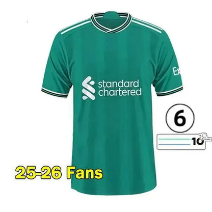 25 26 27 liverpool Wirtz SALAH football shirt Ekitike MAC ISAK ALLISTER Kerkez G - SitterJersey.com