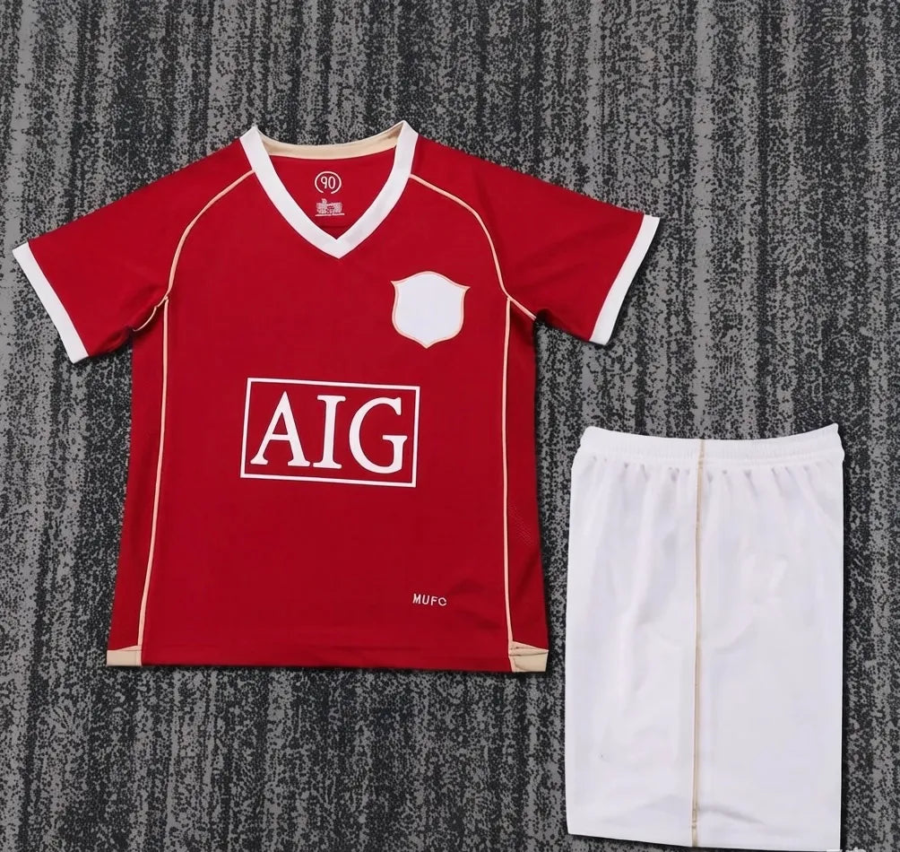 Retro jersey Manchest Soccer Jerseys Long Sleeved Ronaldo Rooney Giggs Nani 2006 - SitterJersey.com