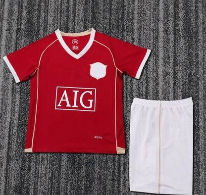 Retro jersey Manchest Soccer Jerseys Long Sleeved Ronaldo Rooney Giggs Nani 2006 - SitterJersey.com