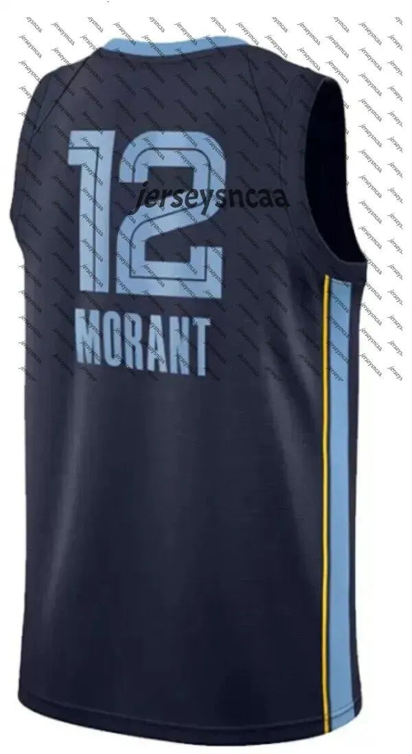 25 26 MEM Ja Morant Basketball Jerseys Grizzliess Jaren jr Zach Edey Jaylen Well - SitterJersey.com
