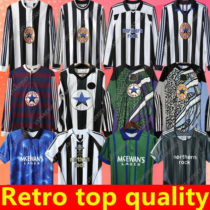 Newcastle 26 27 Football Shirt Black Children's Set Top BARNES BRONO G. Gordon I - SitterJersey.com