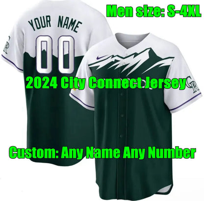 S-4XL 2024 Custom Kris Bryant Jersey Wilson Randal Grichuk Connor Joe Charlie Bl - SitterJersey.com