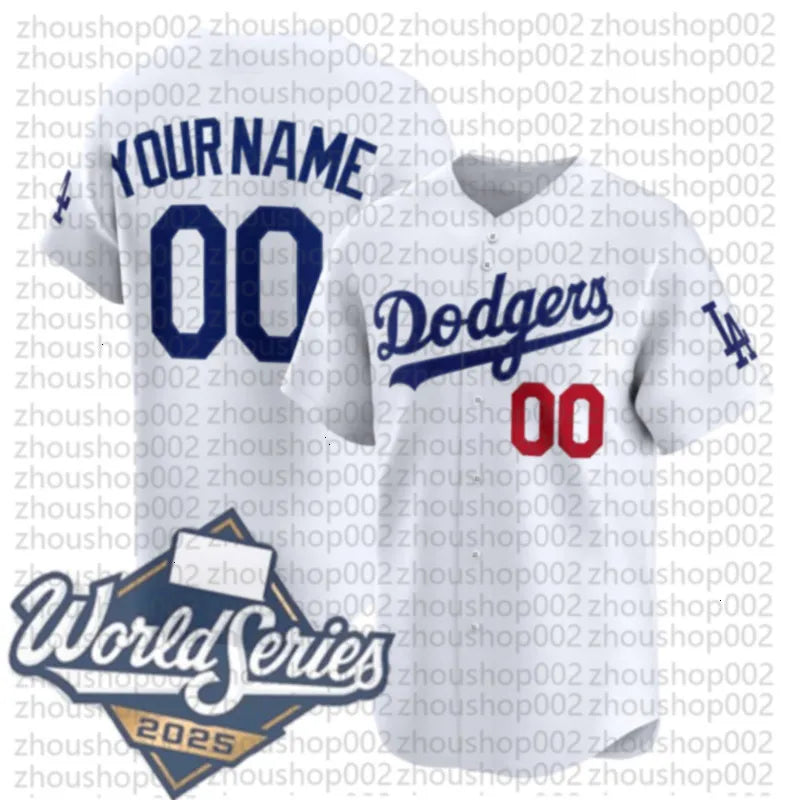 2025 Custom Dodgers Jersey Shohei 17 Ohtani Mookie 50 Betts 18 Yamamoto Freddie  - SitterJersey.com