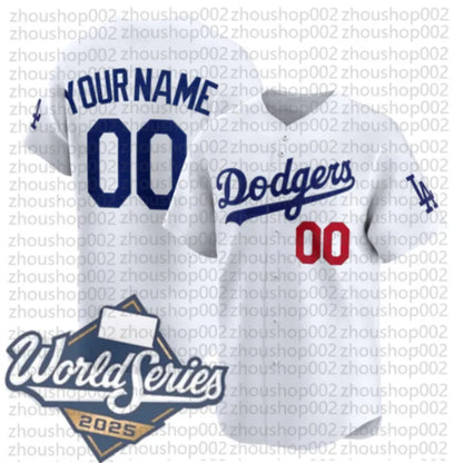 2025 Custom Dodgers Jersey Shohei 17 Ohtani Mookie 50 Betts 18 Yamamoto Freddie  - SitterJersey.com