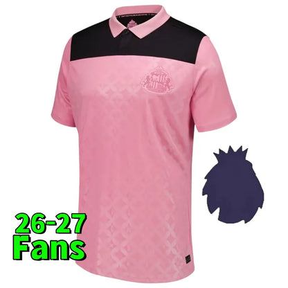 2026-27 sunderland Soccer JerseyS Home away third 25/26 RED BLACK KIDS s STEWART - SitterJersey.com