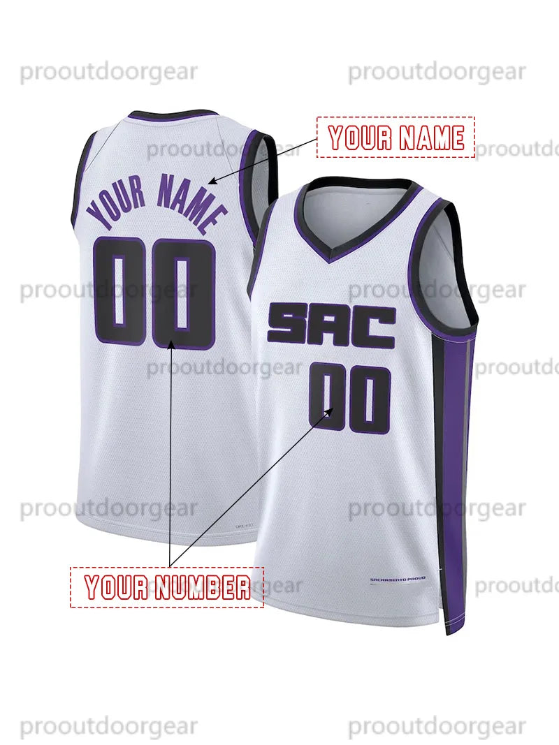 2025 Basketball Jersey 5 Fox Murray Sabonis Crawford Jerseys Mens Womens Youth S - SitterJersey.com