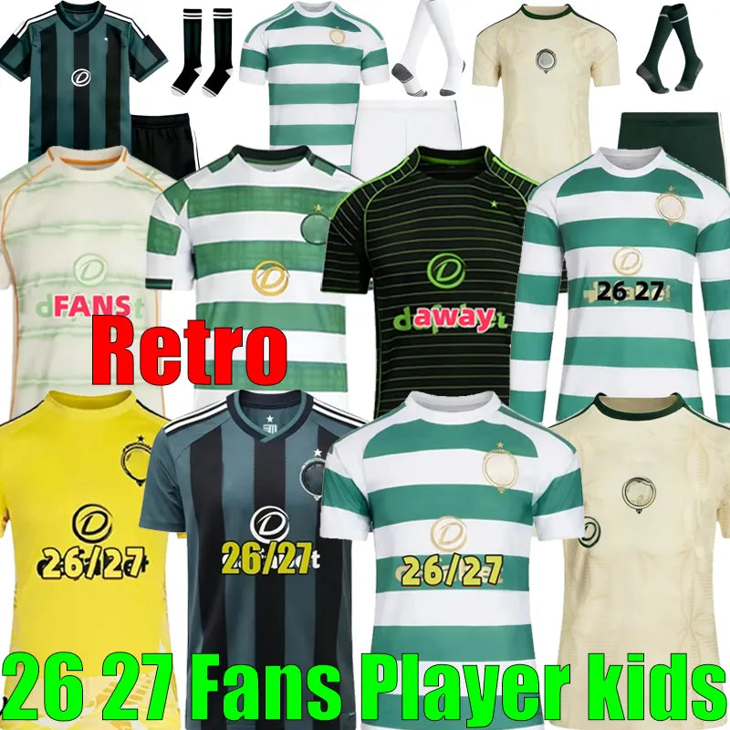 celticfc 26 27 JOTA McGREGOR PARROTT DAIZEN Soccer Jersey 25 26 27 New Celts foo - SitterJersey.com