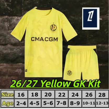 26 27 Maillot Marseille 2027 OM Monumentale Soccer Jerseys GREENWOOD RULLI BALER - SitterJersey.com