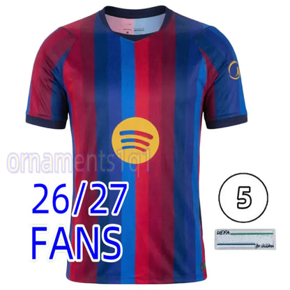 25 26 27 LAMINE YAMAL Lewandowski Soccer Jerseys Raphinha FERRAN 2025 2026 2027  - SitterJersey.com
