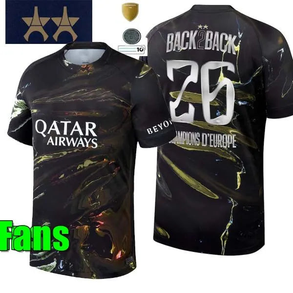 25 26 27psgeJersey O.Dembele D.DOUE KVARATSKHELIA Football JerseysVITINHA JOAON  - SitterJersey.com