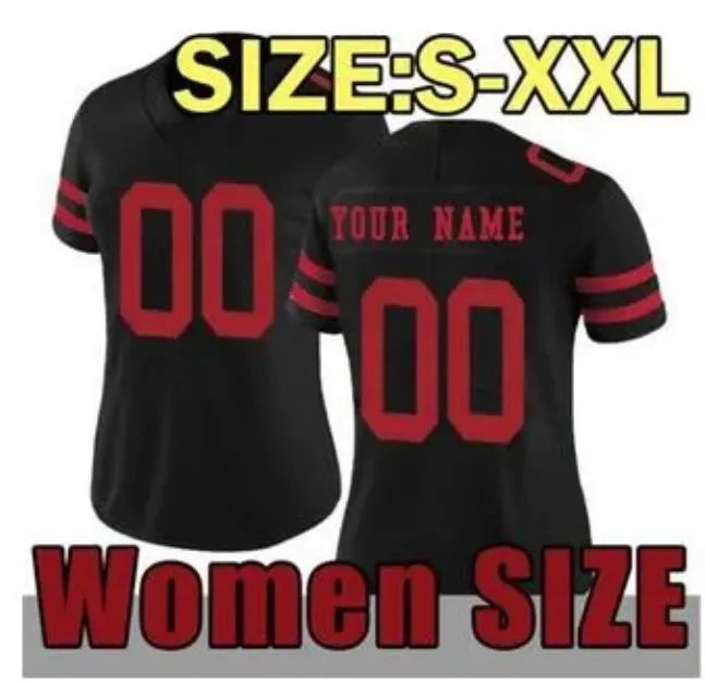 San Franciscocity 49erss Jesrey Mike Evans Christian McCaffrey Brock Purdy Footb - SitterJersey.com