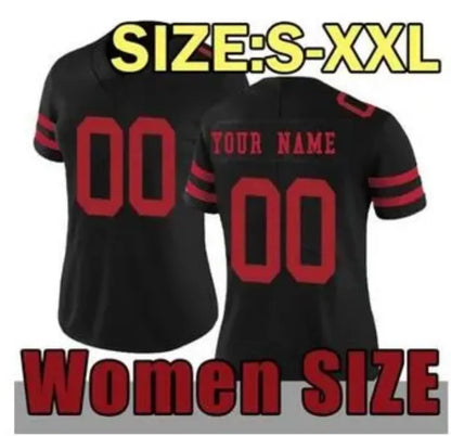 San Franciscocity 49erss Jesrey Mike Evans Christian McCaffrey Brock Purdy Footb - SitterJersey.com