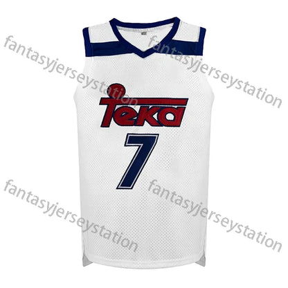 Men's #7 Embroidered IEKA Basketball Jersey Casual \u0026 Stylish, Breathable Po - SitterJersey.com