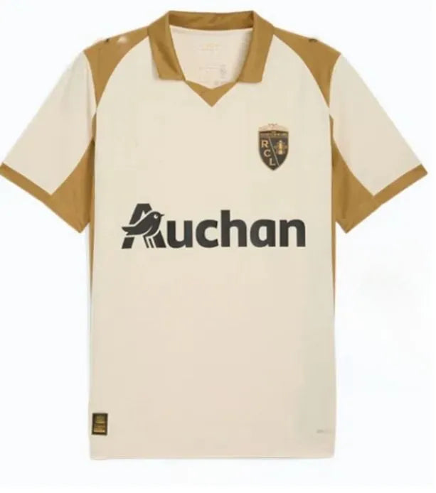 25 26 27 Home Away Maillot RC Lens Soccer Jerseys THIRD Saint-Barbe Special KAKU - SitterJersey.com