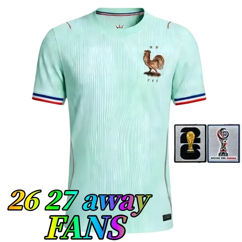 France Football Jersey 2026 France Jersey World Cup 2026 French Soccer Jerseys MBAPPE DEMBELE EKITIKE Olise Kids National Team Retro Football Tops Shirt Maillot De Foot ZIDANE HENRY - SitterJersey.com