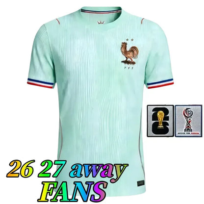 France Football Jersey 2026 France Jersey World Cup 2026 French Soccer Jerseys MBAPPE DEMBELE EKITIKE Olise Kids National Team Retro Football Tops Shirt Maillot De Foot ZIDANE HENRY - SitterJersey.com