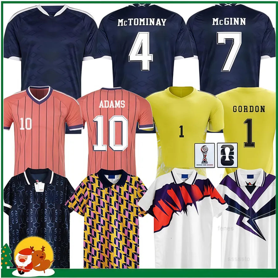 Scotland 2026 World Cup football shirt ROBERTSON ADAMS Soccer Jerseys DYKES McTo - SitterJersey.com