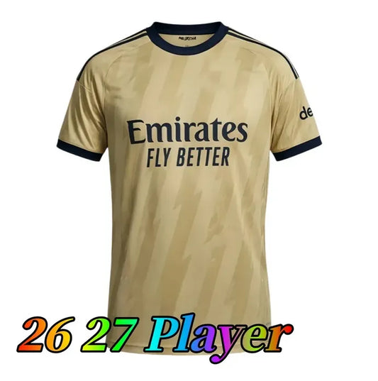 26 27 SMITH ROWE SAKA soccer jerseys Fans Player MARTINELLI TIERNEY 2025 2026 RI - SitterJersey.com