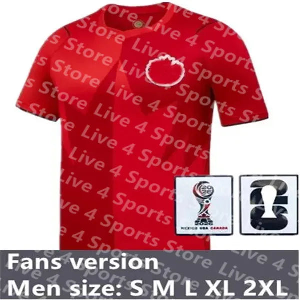 2026 Canada World Cup Soccer Jerseys DAVIES DAVID Larin Saliba Millar AHMED KONE - SitterJersey.com