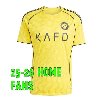 2025 2026 Al Nassr FC Soccer Jerseys Ronaldo CR7 25 26 27 Home Away Third Gonzal - SitterJersey.com