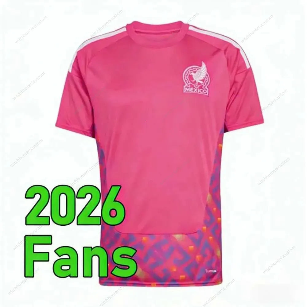 Mexico 2026 World Cup RAUL CHICHARITO Soccer Jersey 26 27 H LOZANO Kids Kit Foot - SitterJersey.com