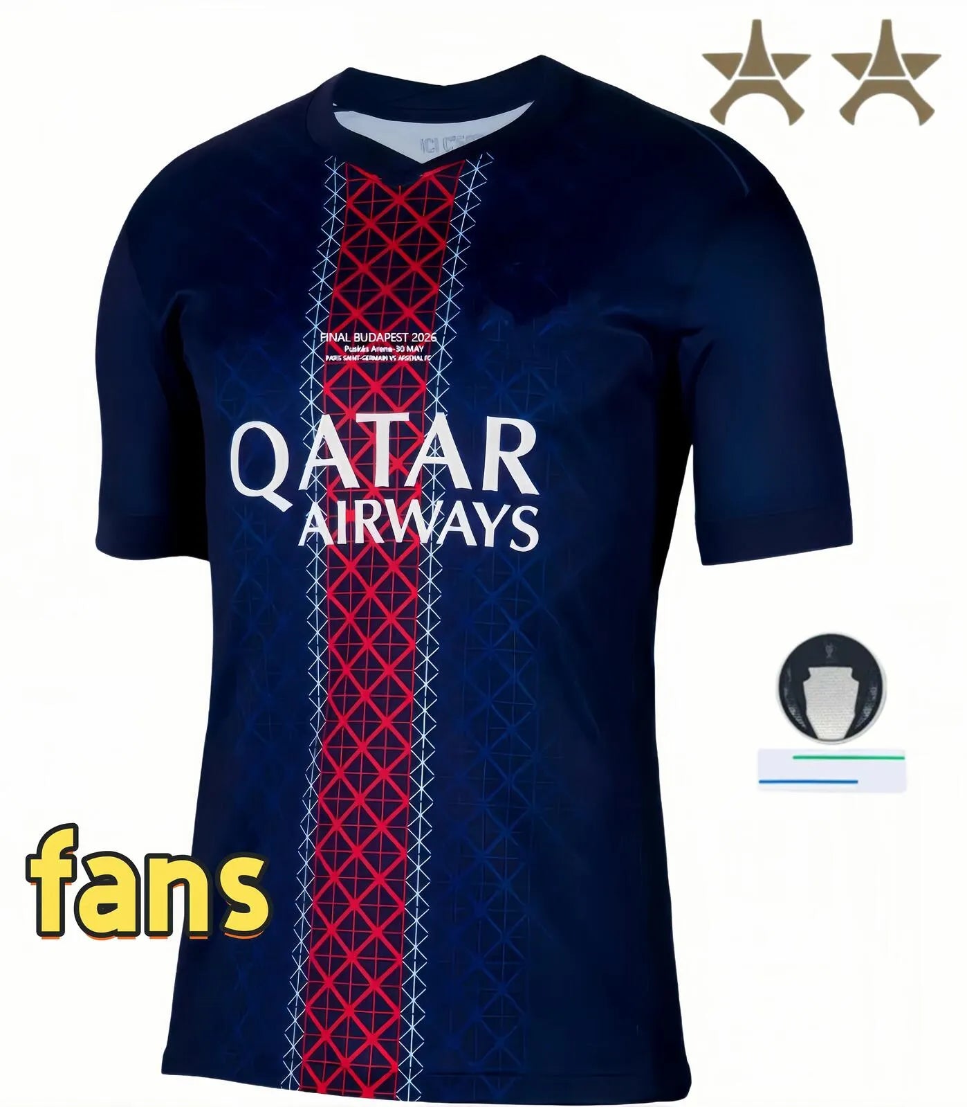 Psge jersey 26 27 DEMBELE HAKIMI BARCOLA NEVES ZAIRE EMERY DONNARUMMA MARQUINHOS - SitterJersey.com