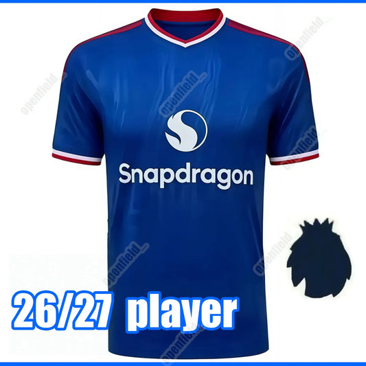 Manchester Uniteed 26 27 Jerseys CUNHA SESKO MARTINEZ MBEUMO football shirt B. F - SitterJersey.com