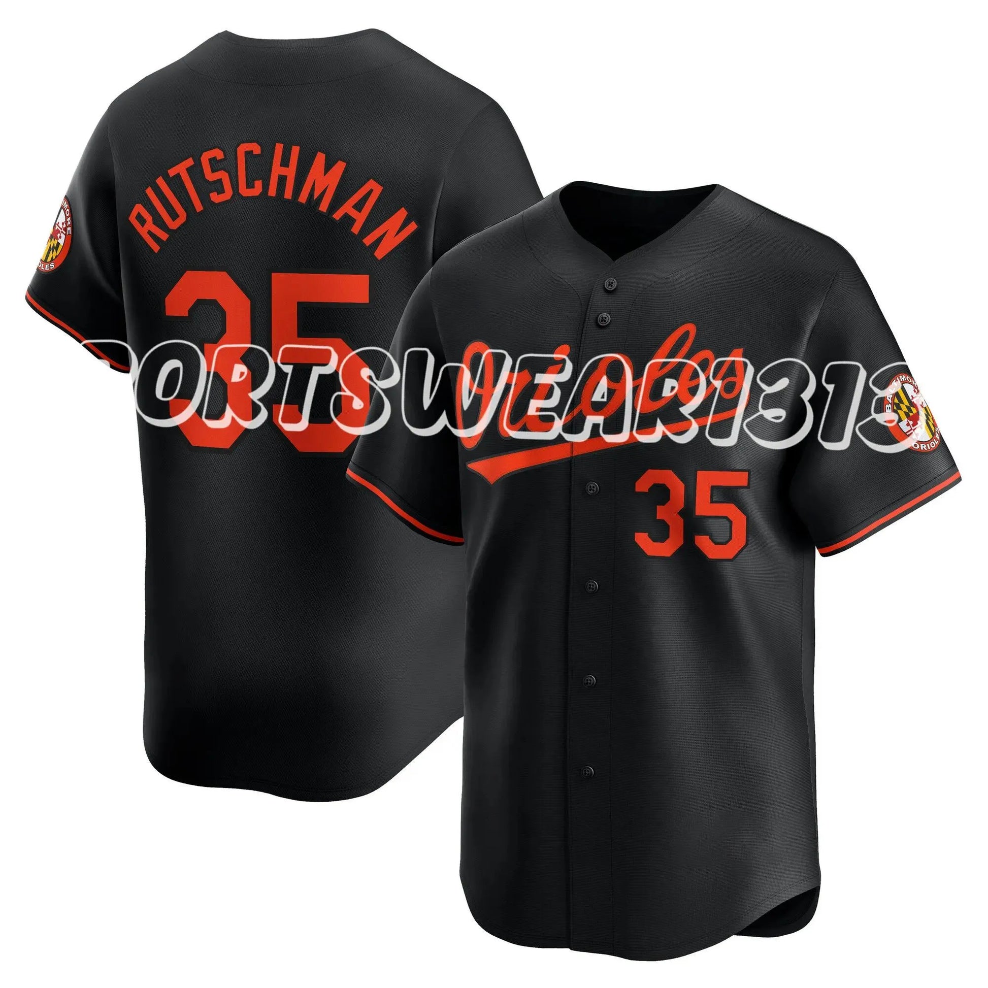USA 250 Fourth of July Baseball Jersey Baltimores Oriole Adley Rutschman 2 unnar - SitterJersey.com