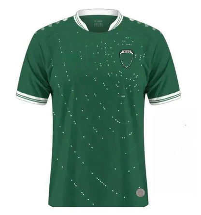 2026 Iraq soccer jersey World Cup AYMEN MOHANAD AL-HAMADI 26 27 national team ho - SitterJersey.com